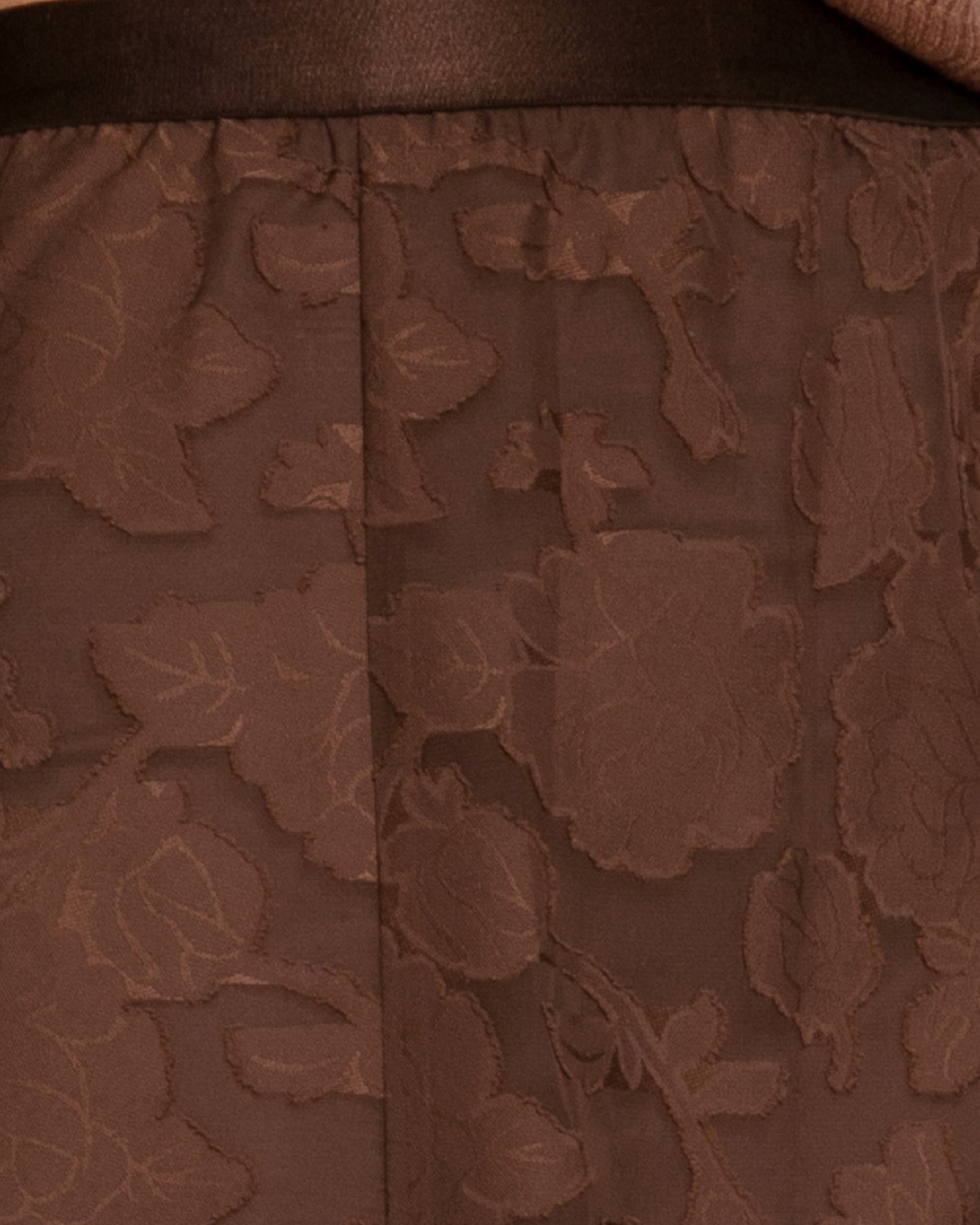 Play It Cool Coupe Maxi Skirt - Chocolate