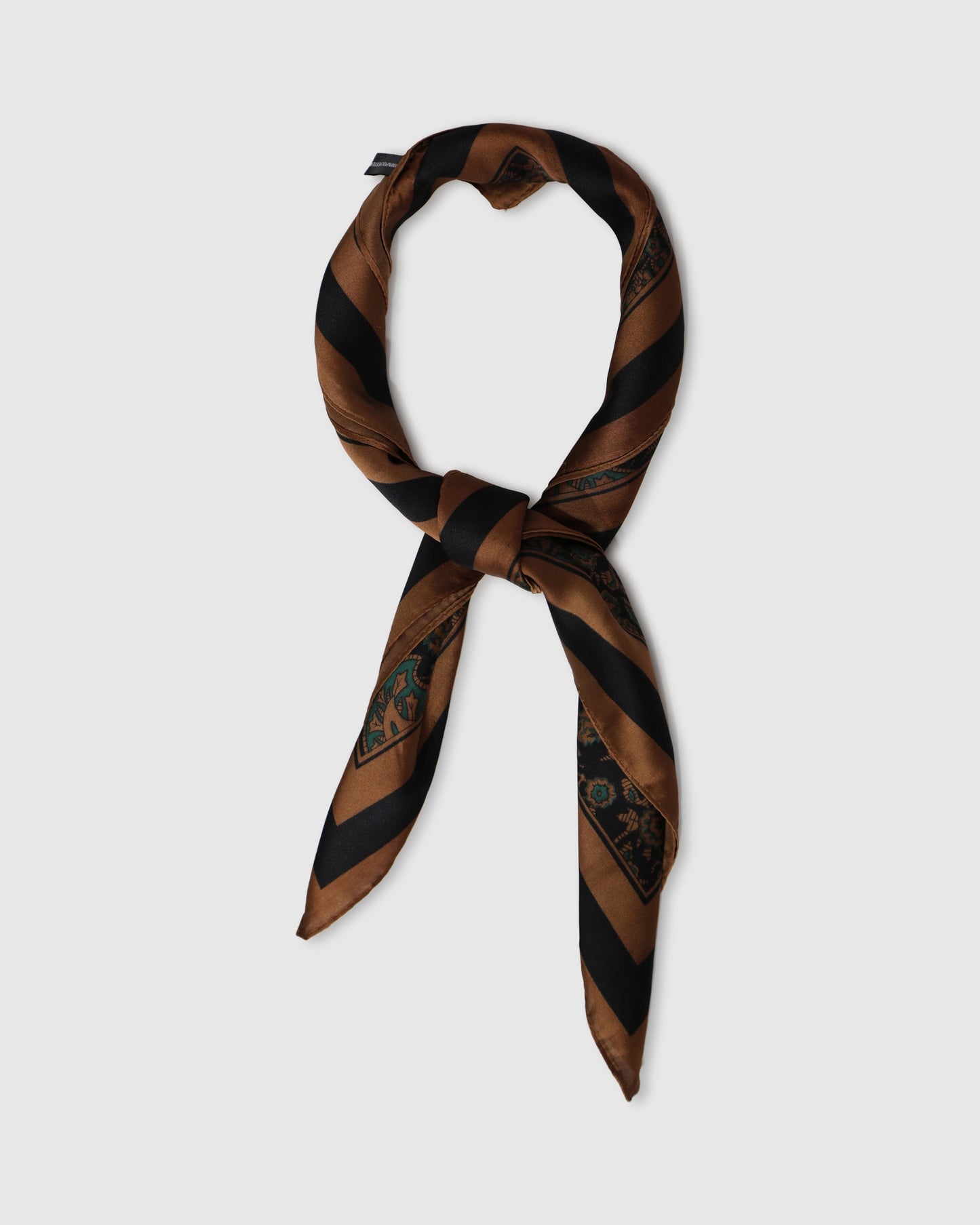 Still Of Night Fashion Scarf - Black Paisley