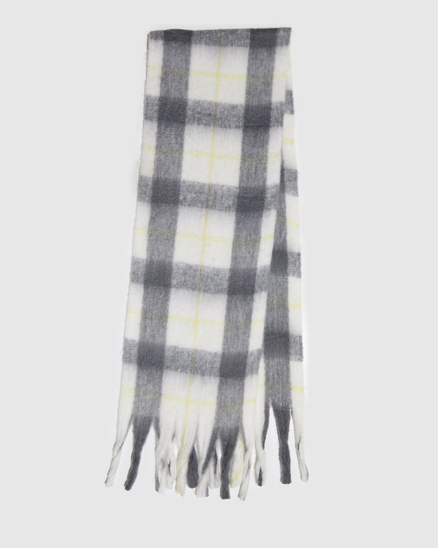 Plenty Of Love Scarf - Yellow/Choc