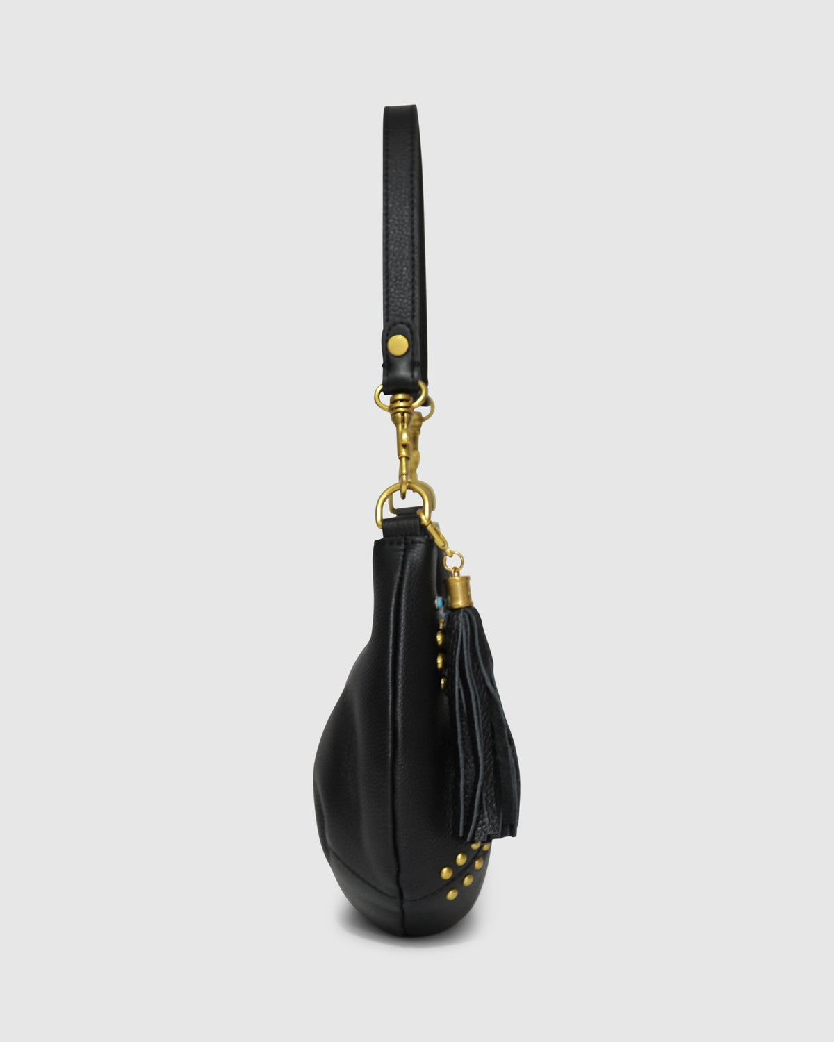 Give Me More Bead Shoulder Bag - Black