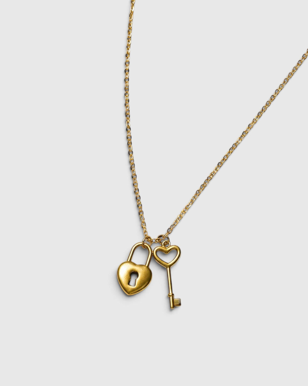 It's Been a While Necklace - Gold