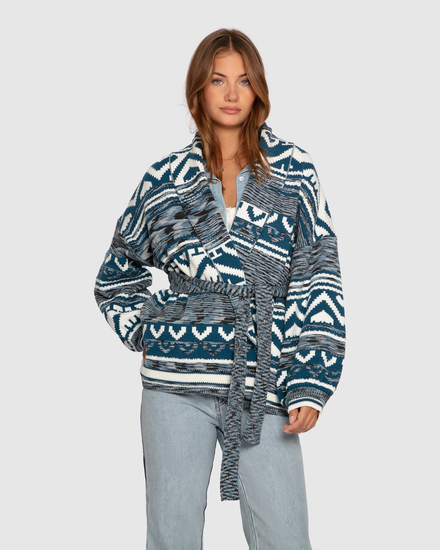 Twice Loved Cardigan - Blue