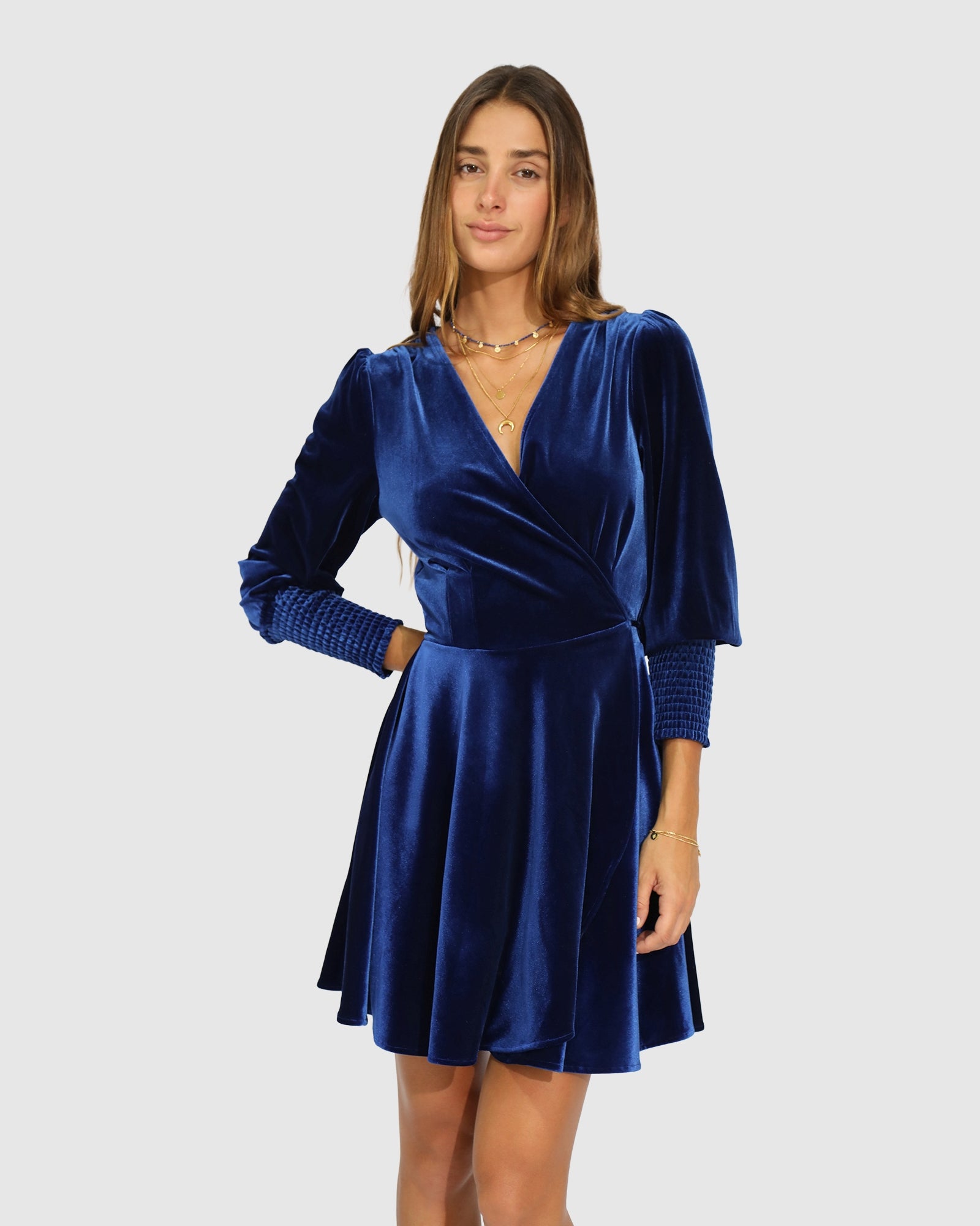 navy velvet mini dress Loved You First Color:Marshmallow Red Satin Sweetheart Short line skirt falls to NOREVIEWS