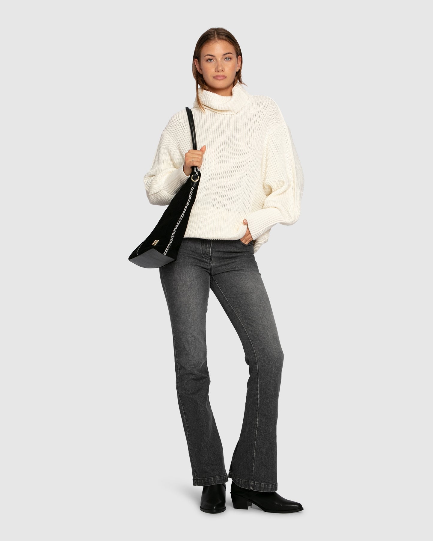 Good Feels Oversized Sweater - Egret