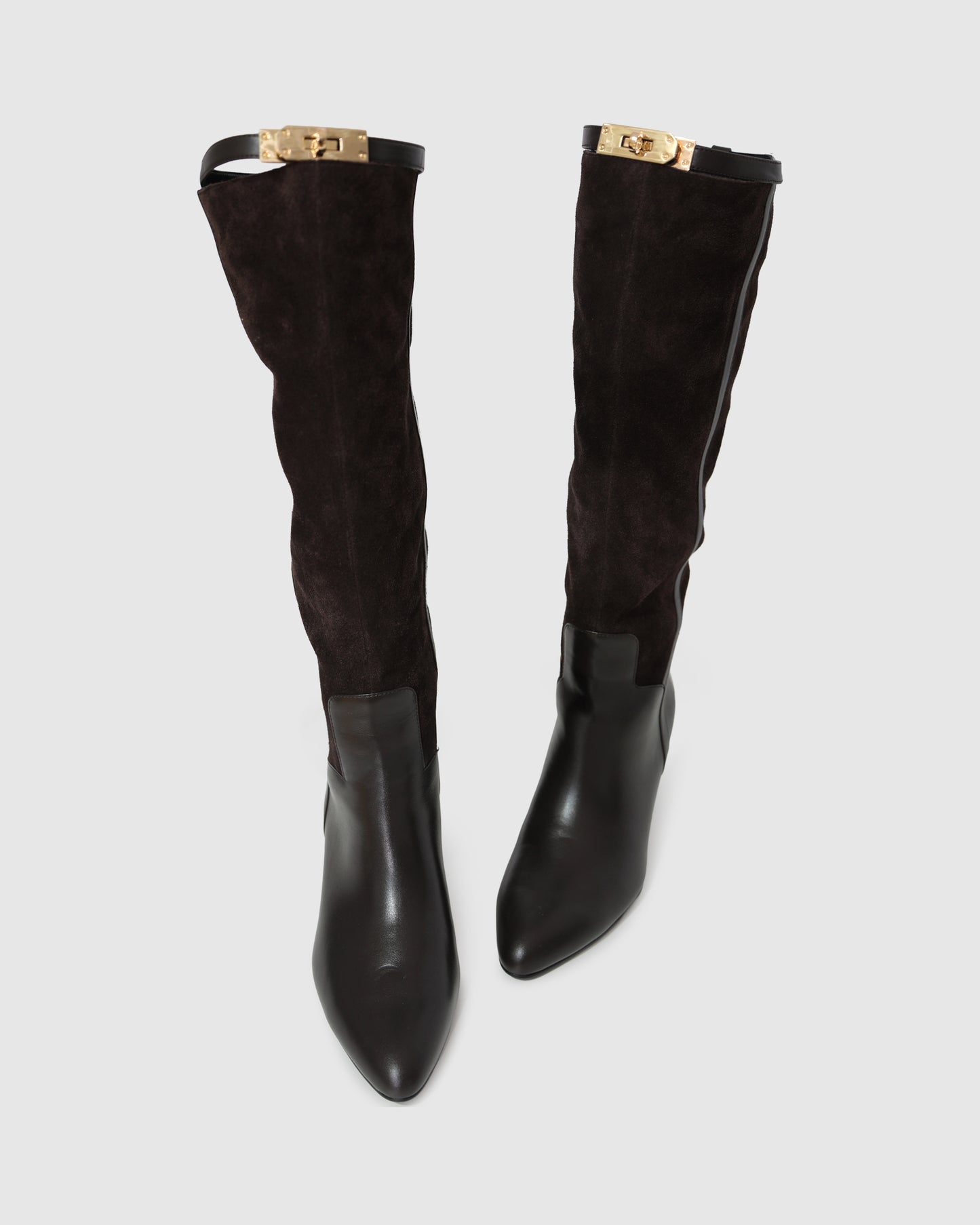 Wild Thing Knee-High Boots - Chocolate