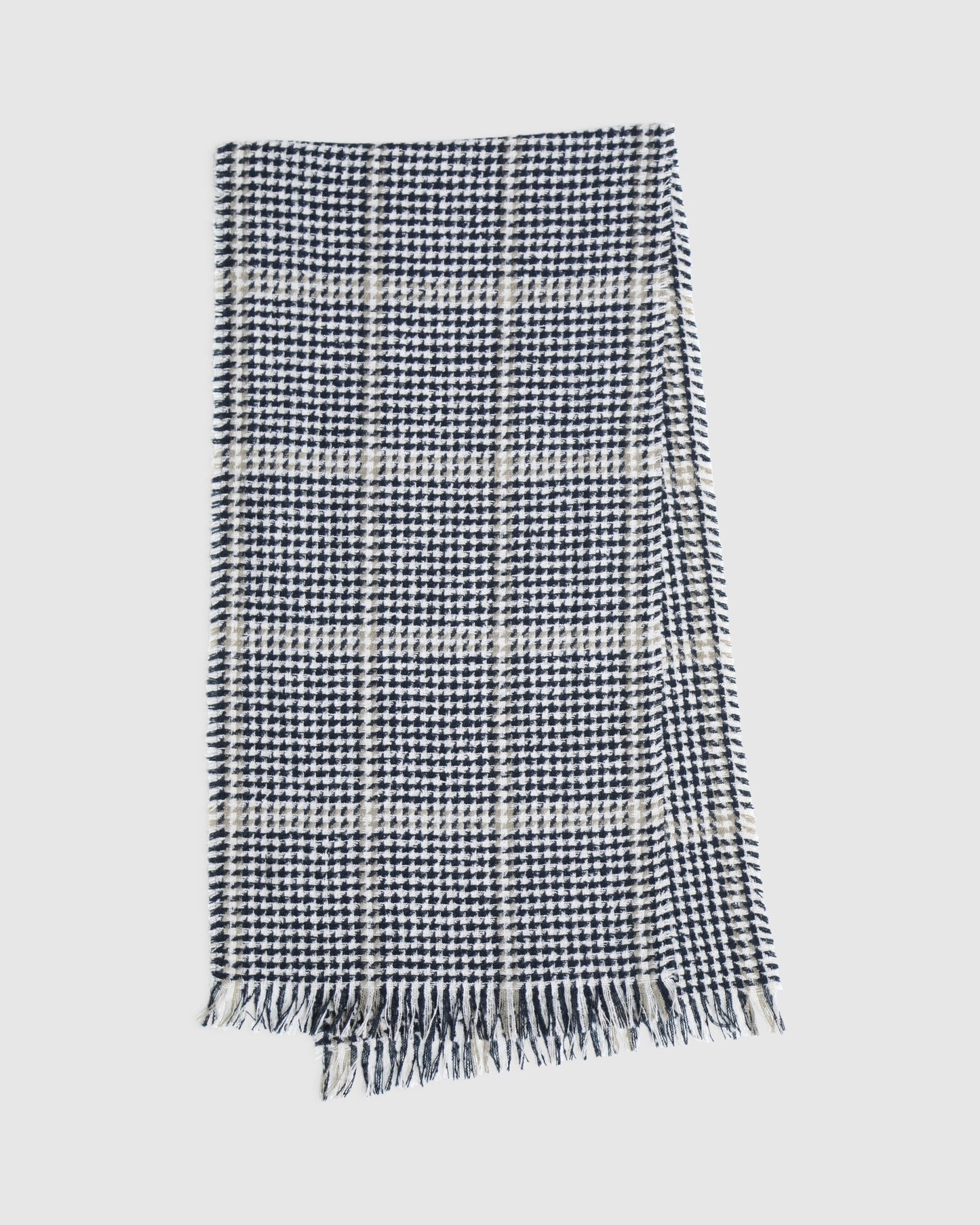 Espresso Scarf - Black/Beige