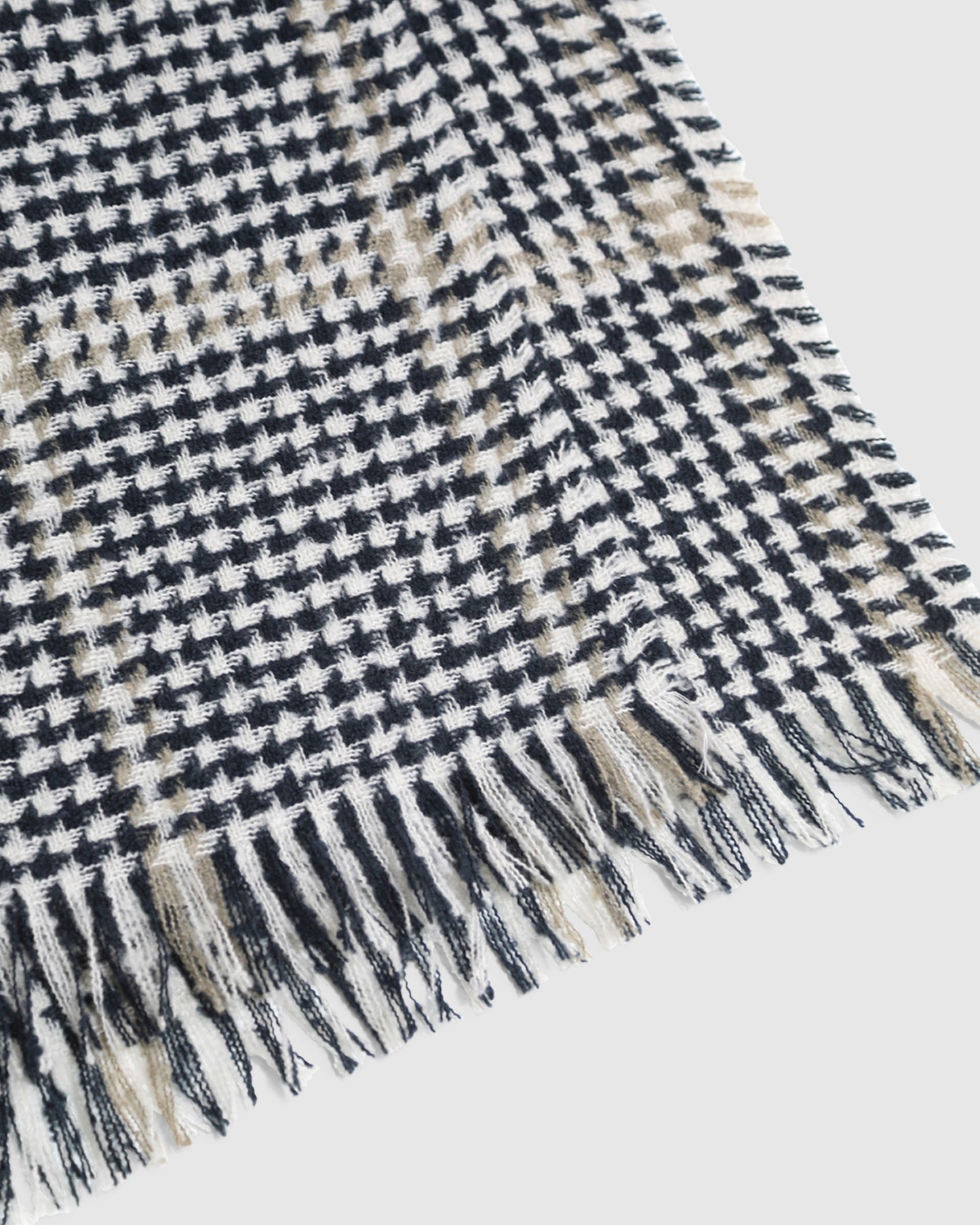 Espresso Scarf - Black/Beige