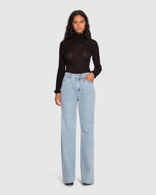 Firecracker Flare Jeans - Stonewash