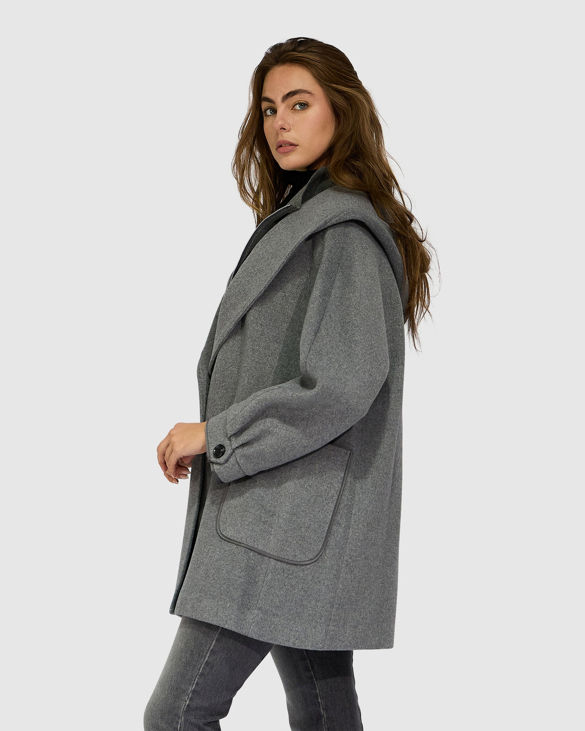 Next To You Coat - Grey