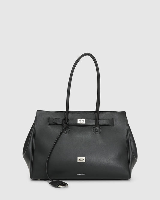 Rude Boy Large Tote Bag - Black