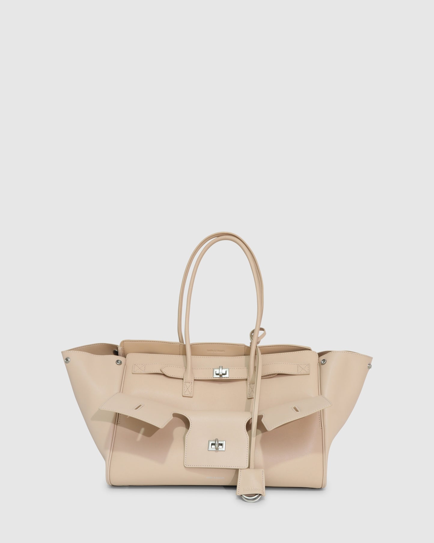 Rude Boy Leather Shoulder Bag - Tan