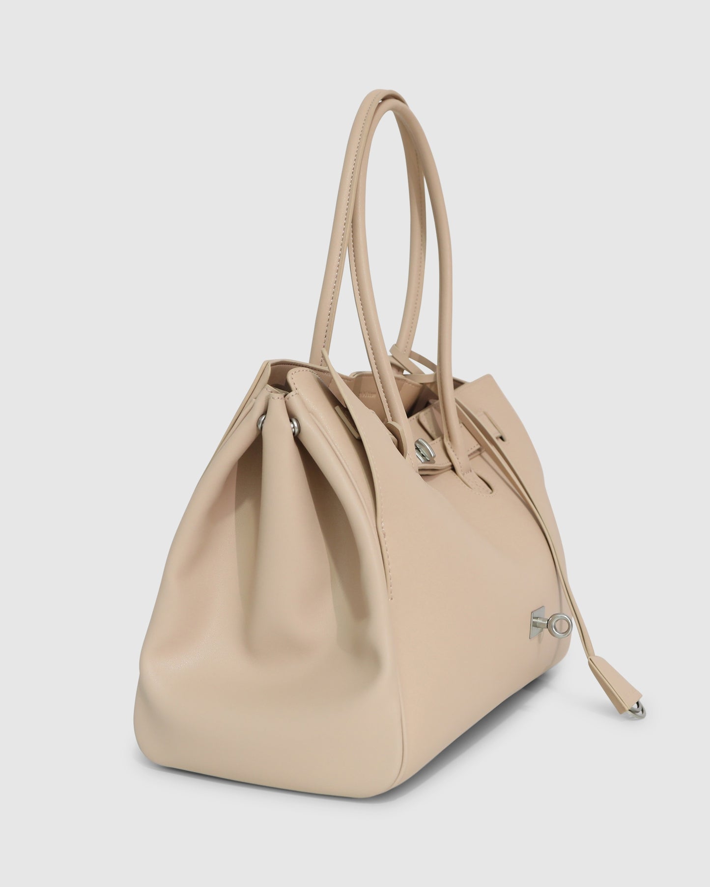 Rude Boy Leather Shoulder Bag - Tan