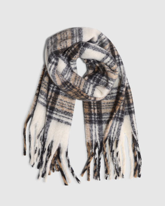 Still Into You Scarf - Black/White