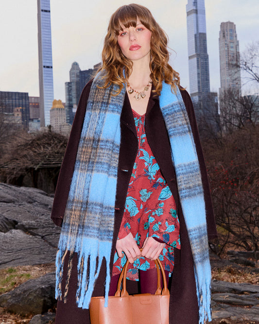 Coming Home Scarf - Blue