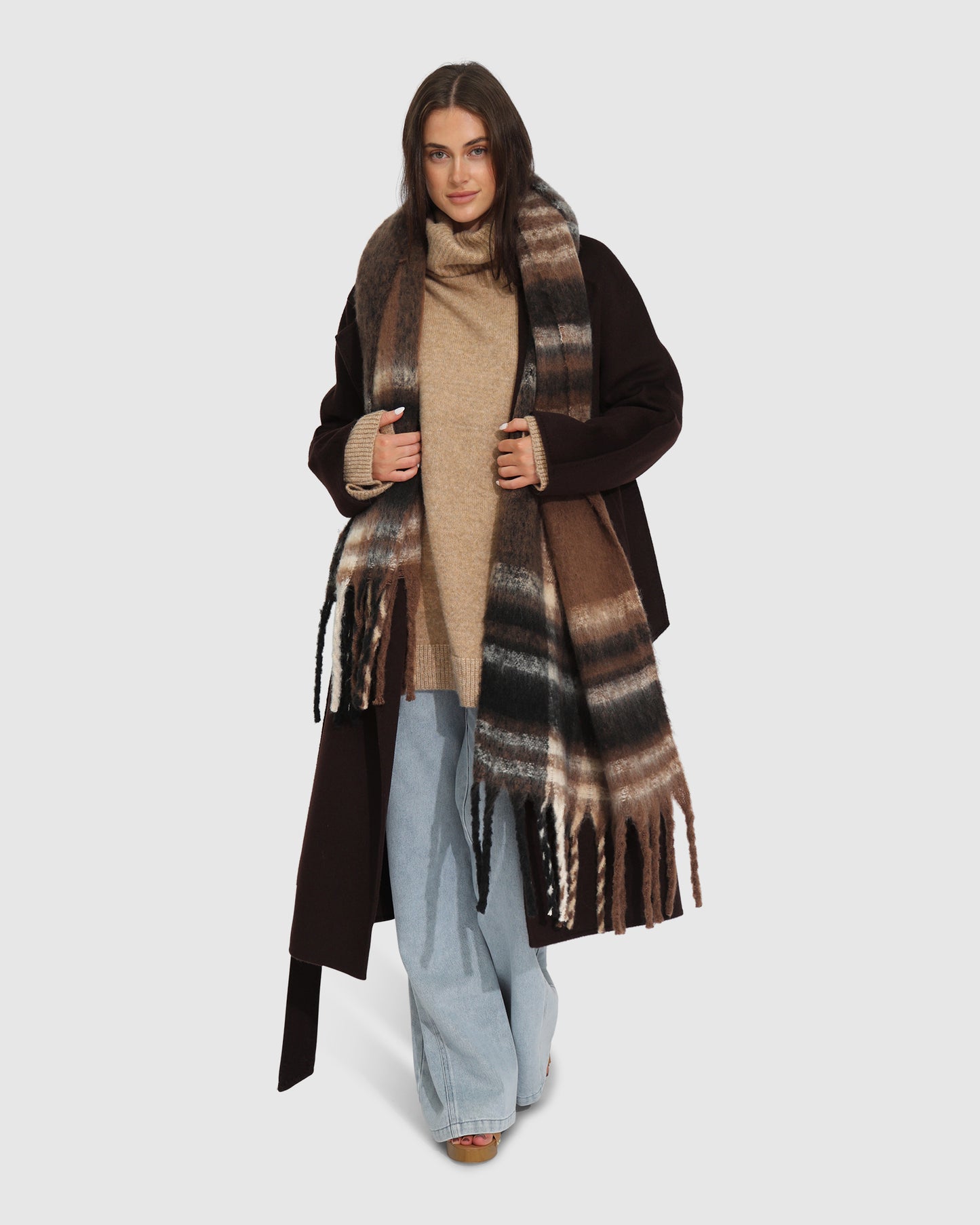 Timeless Scarf - Brown