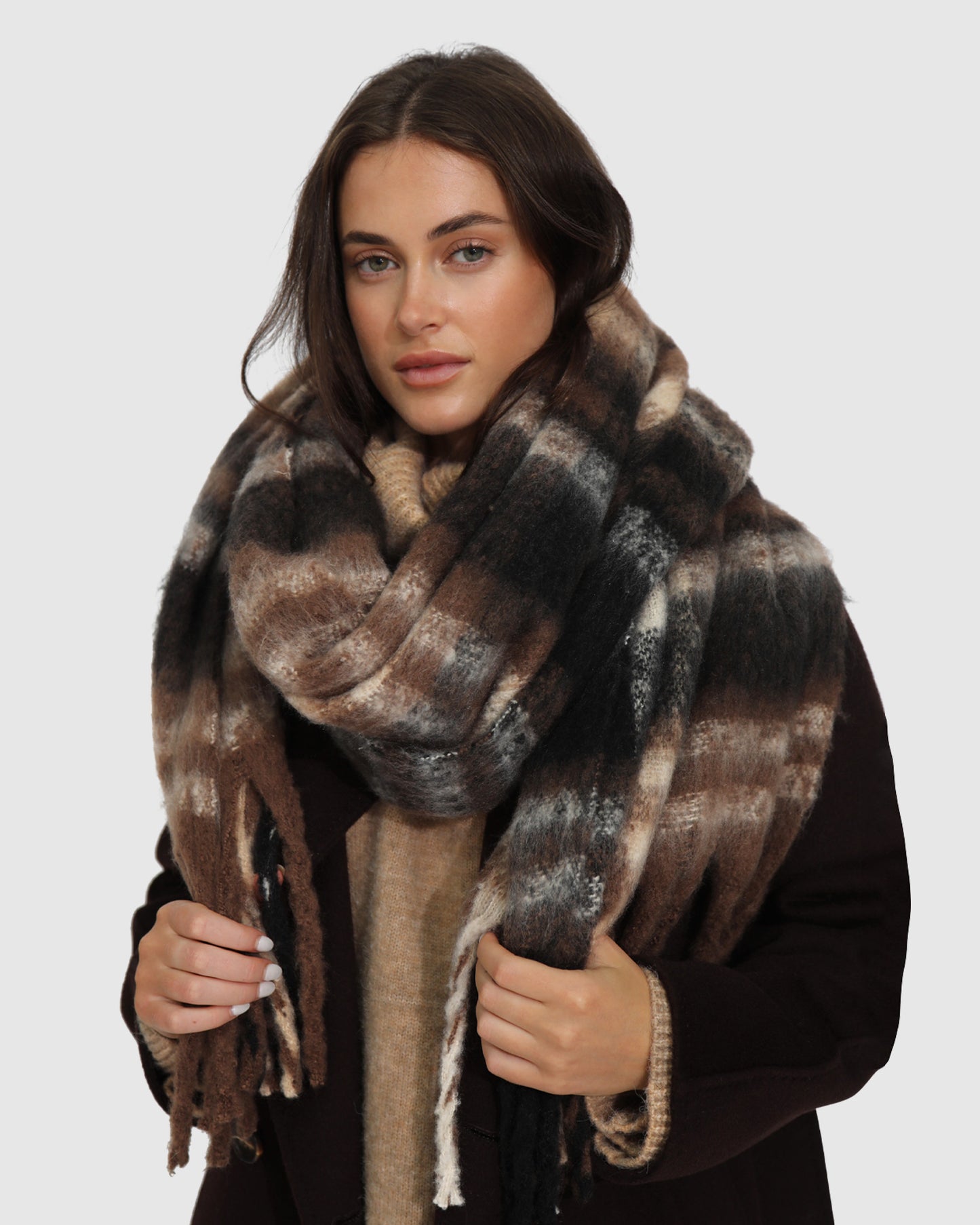 Timeless Scarf - Brown