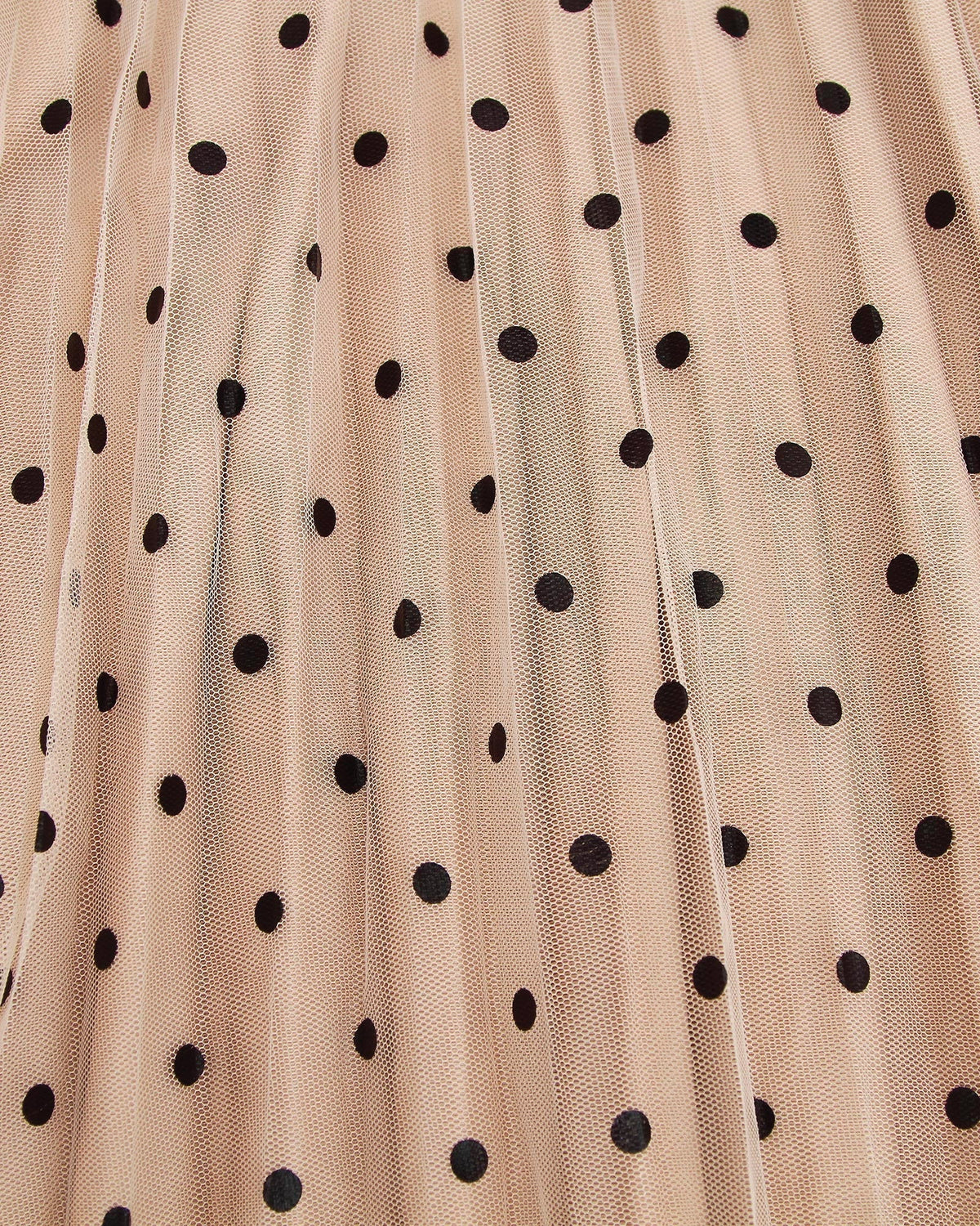 Beige Mixed Feeling Reversible Skirt - close-up detail