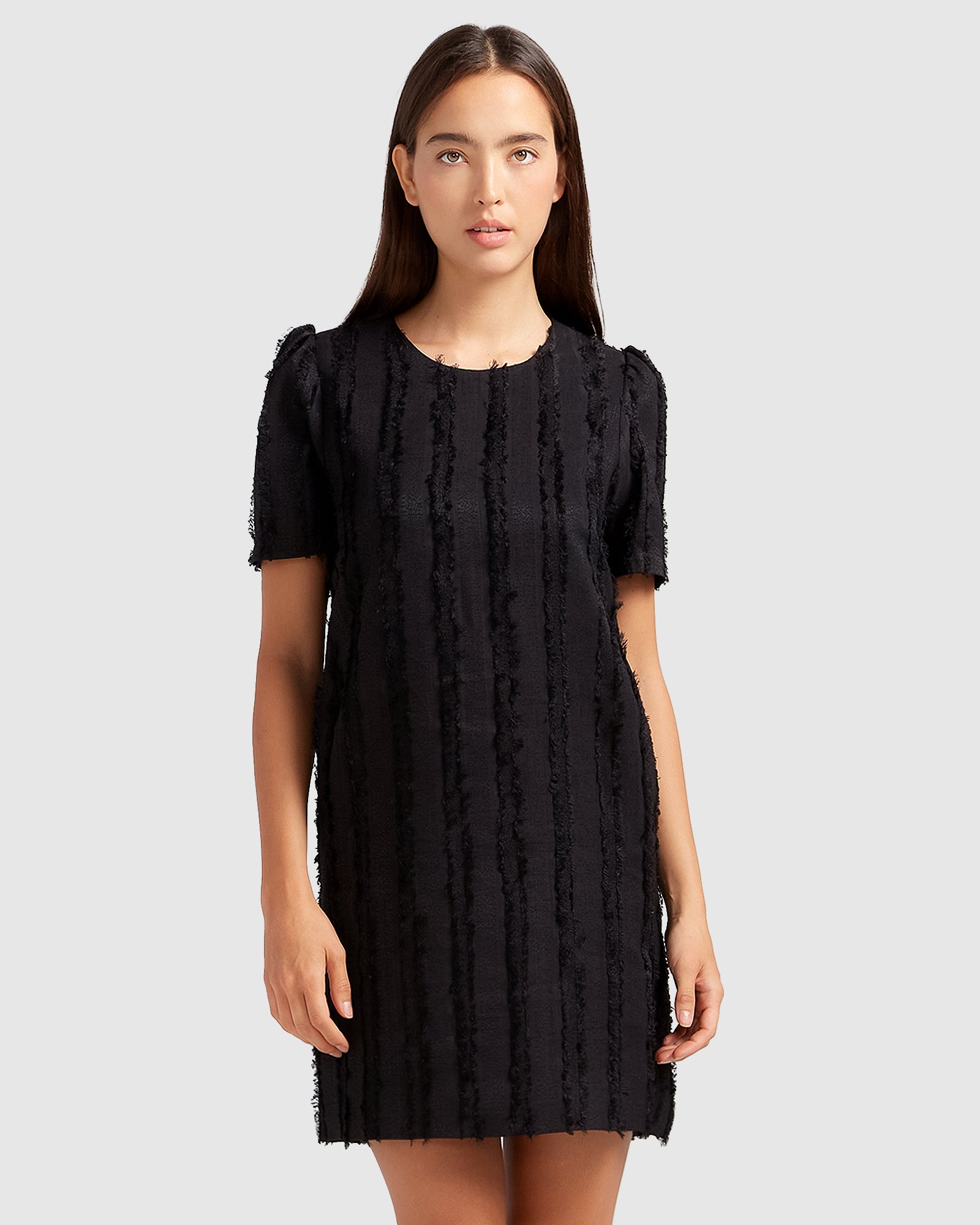 Belle&Bloom Star Child Textured Mini Dress - Black - Medium Belle&Bloom Star Child Textured Mini Dress - Black - Medium
