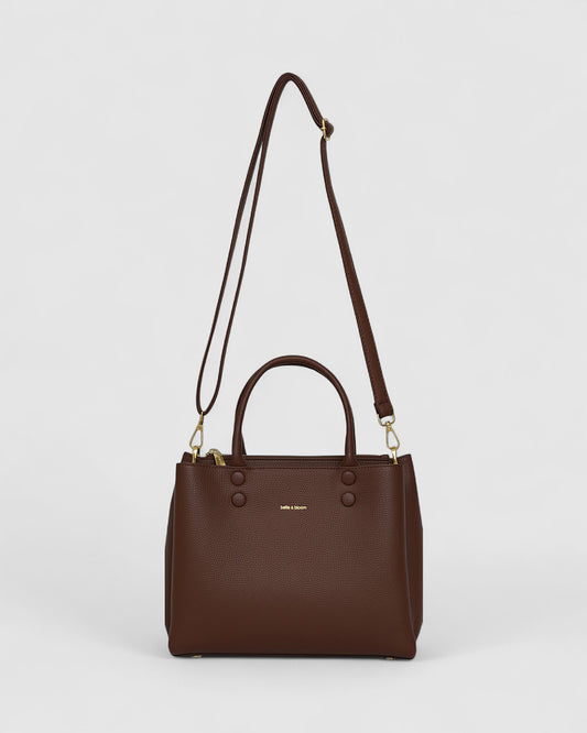 Vivi Luna PU Bag - Chocolate