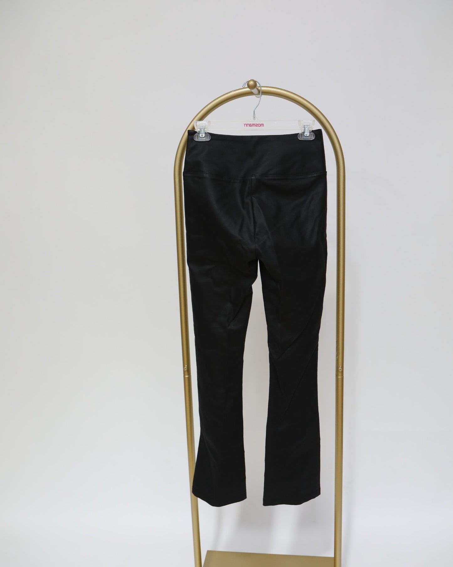 High Waisted Flared Pants - Black