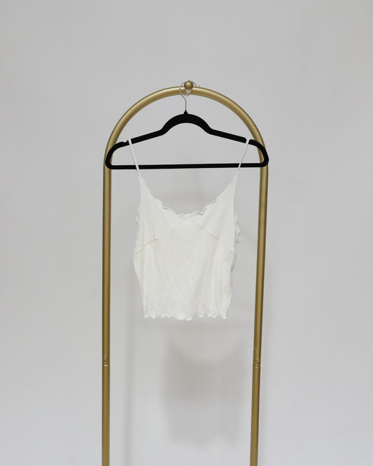 Knit Tank Top - Cream