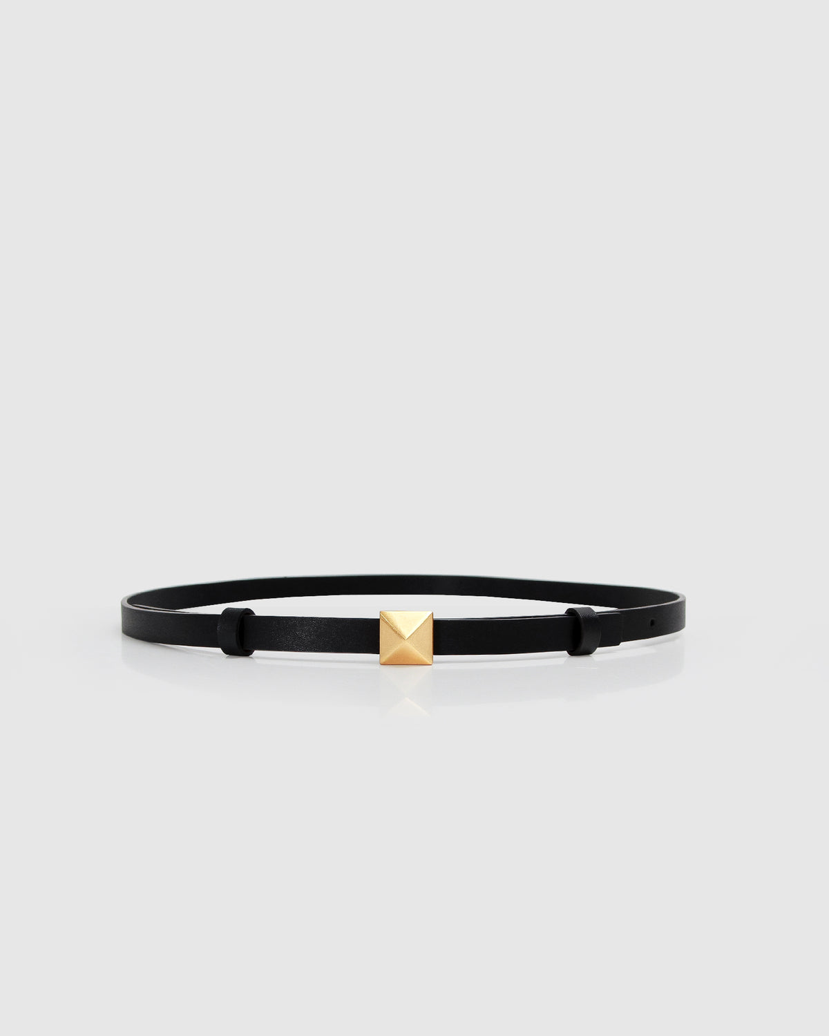 Cleopatra Pyramid Stud Leather Belt