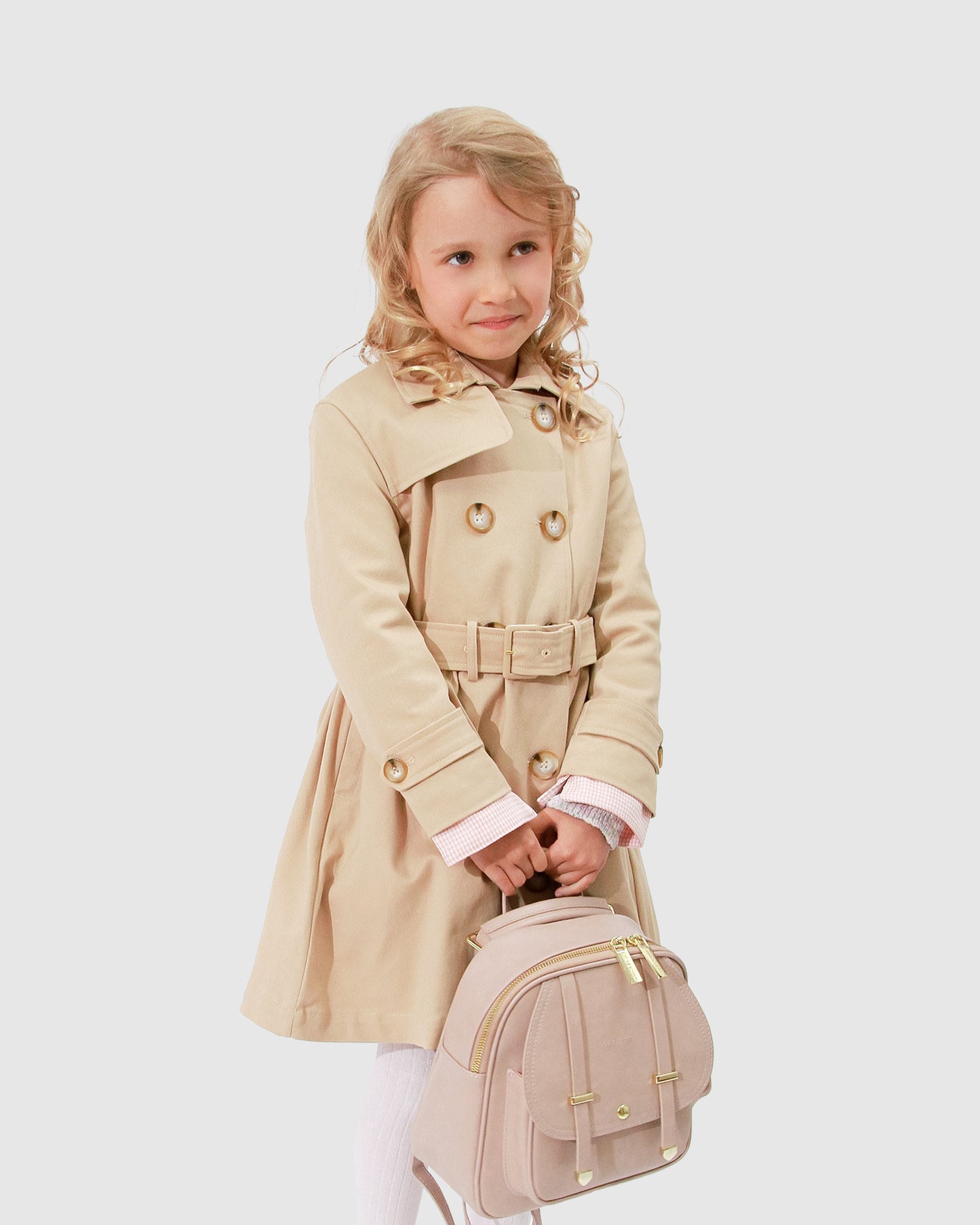 Miss Sunshine Trench Coat - Camel