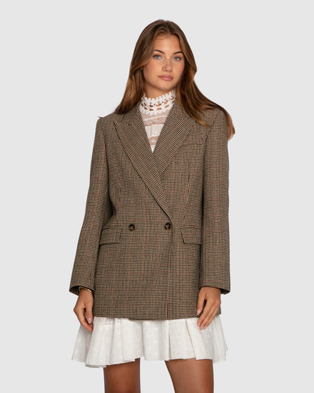 Big Brother Talk Blazer - Beige