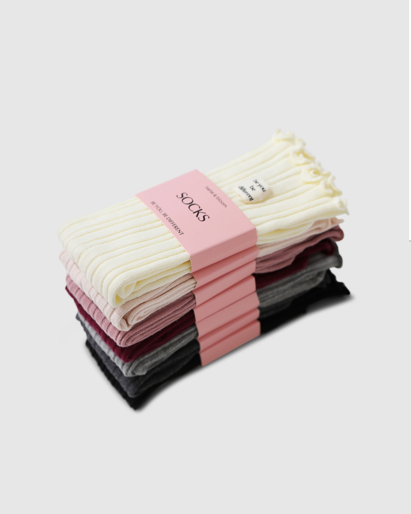 Beloved 7 Pack Socks - Mixed