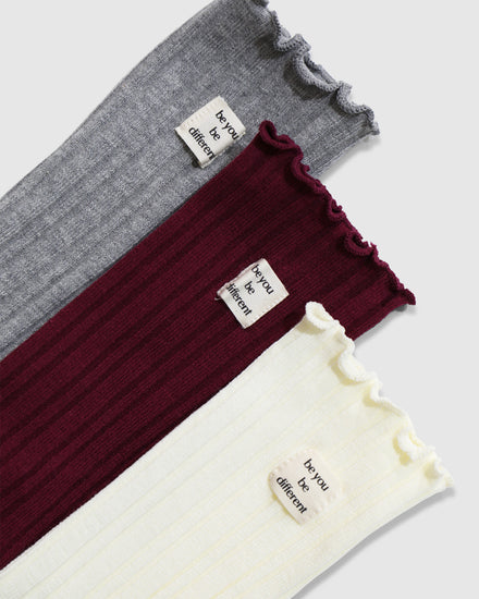 Beloved 3 Pack Socks - Mixed