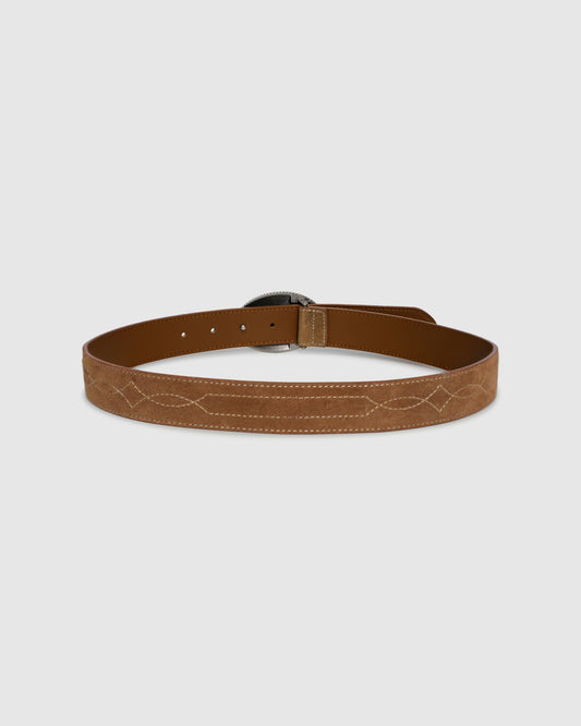Melrose Western Belt - Tan