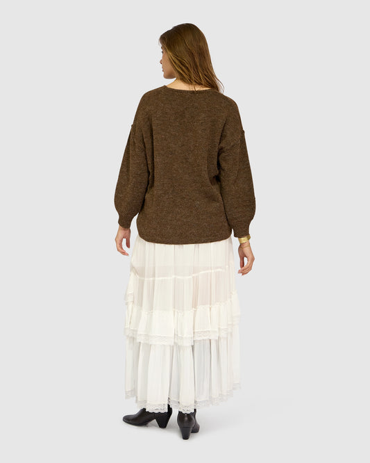 Cloud Kiss Knit - Chocolate