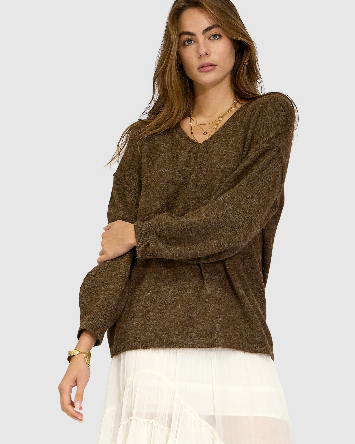 Cloud Kiss Knit - Chocolate