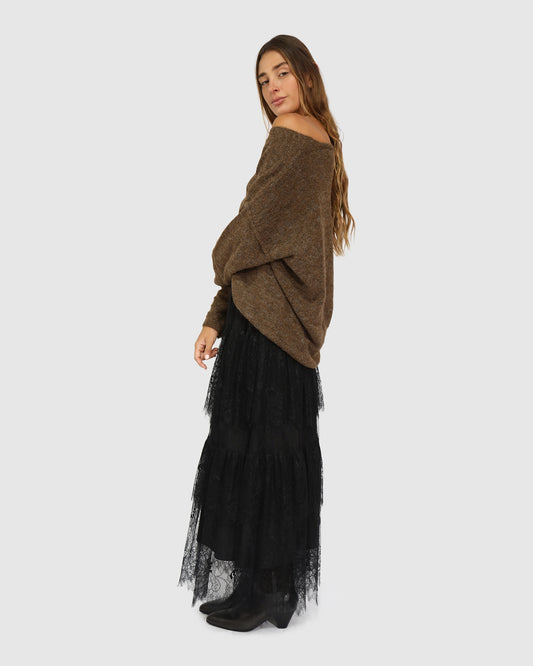 Cloud Kiss Knit - Chocolate