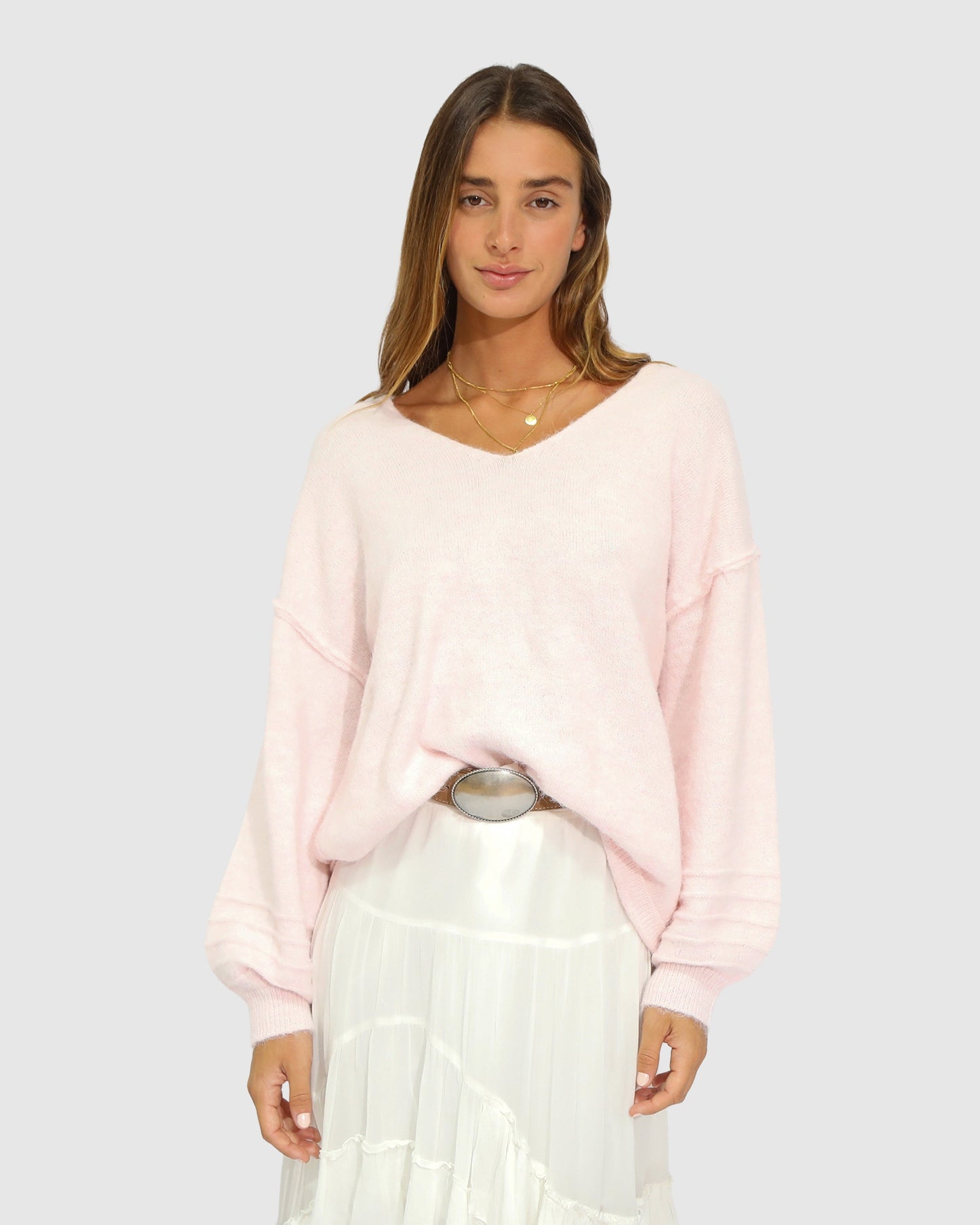 Cloud Kiss Knit - Pink