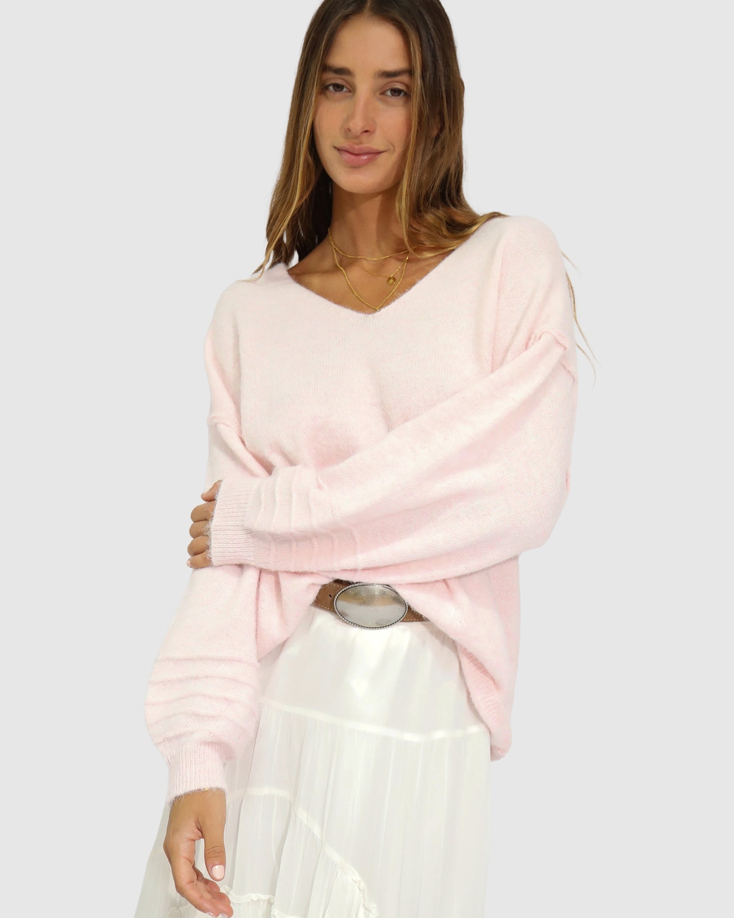 Cloud Kiss Knit - Pink