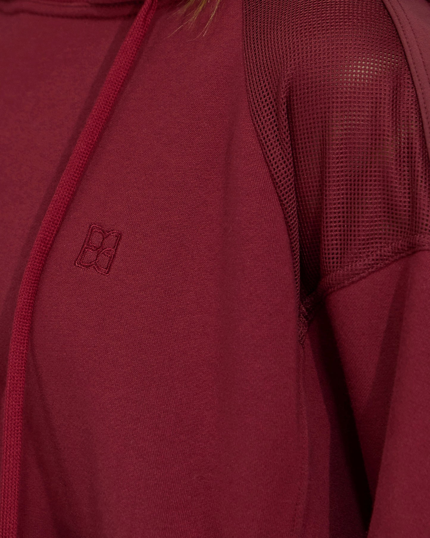 Beachfront Oversized Sweatshirt - Burgundy