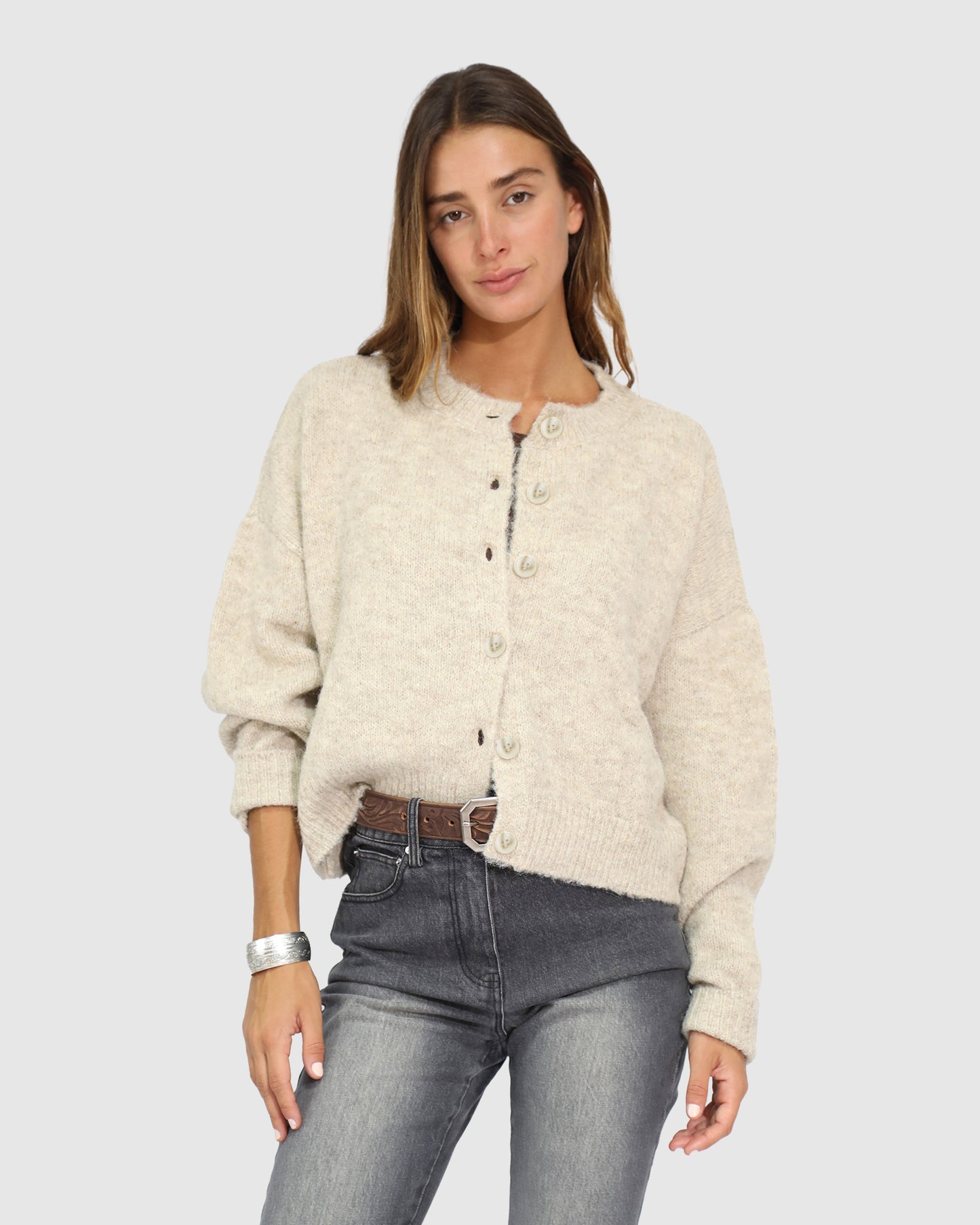 Soft Haven Cardigan - Beige