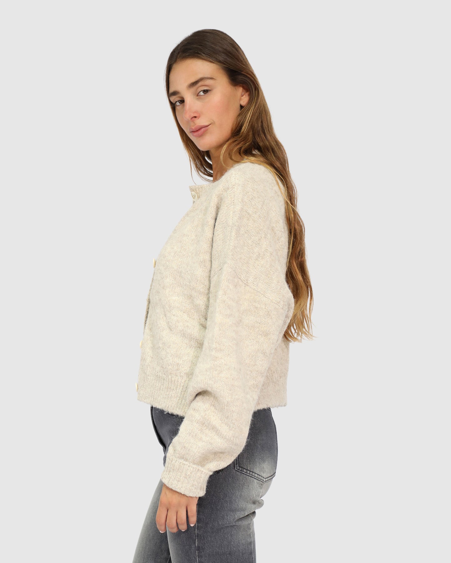 Soft Haven Cardigan - Beige