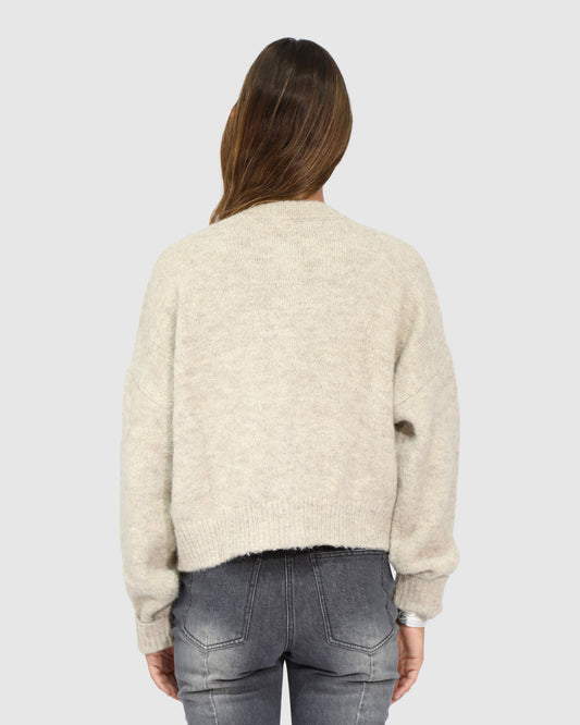 Soft Haven Cardigan - Beige