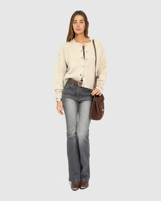 Soft Haven Cardigan - Beige