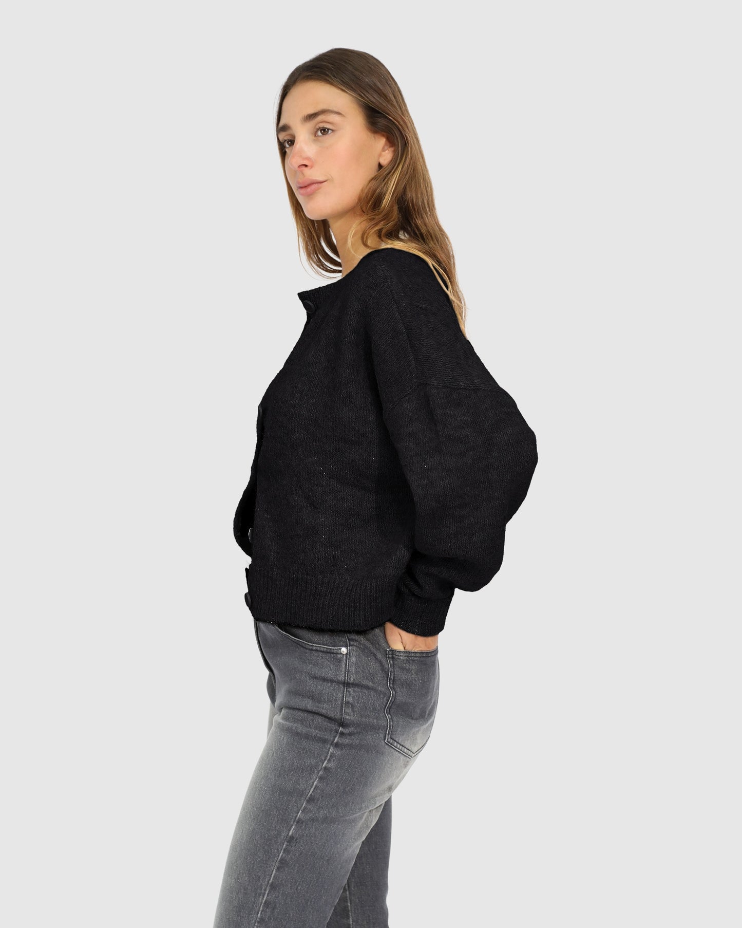 Soft Haven Cardigan - Black