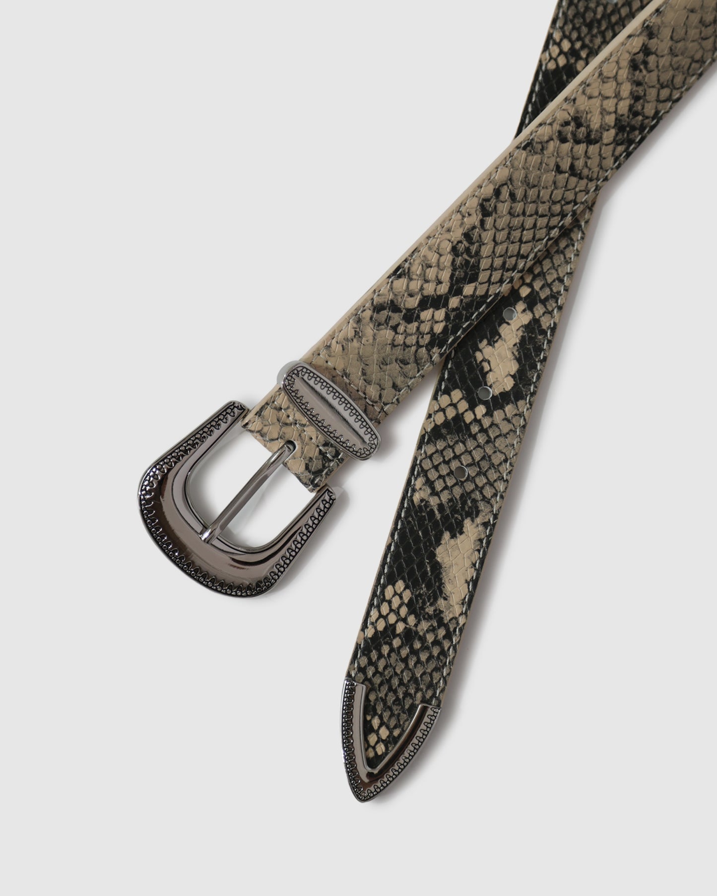 Reset Western Belt - Snake
