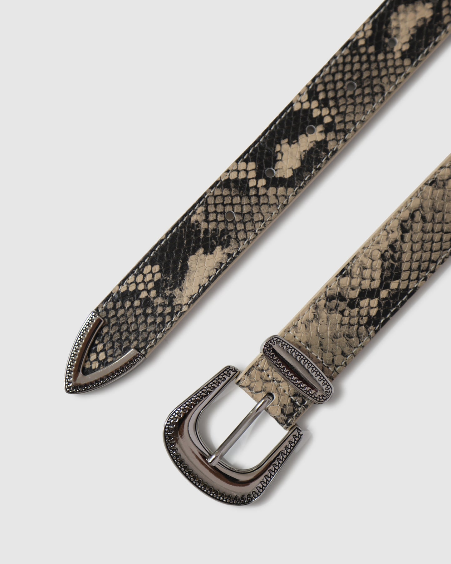 Reset Western Belt - Snake