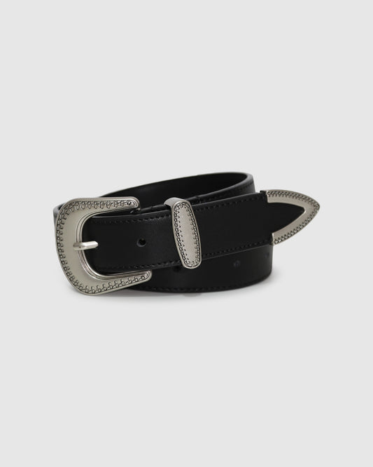 Reset Western Belt - Black