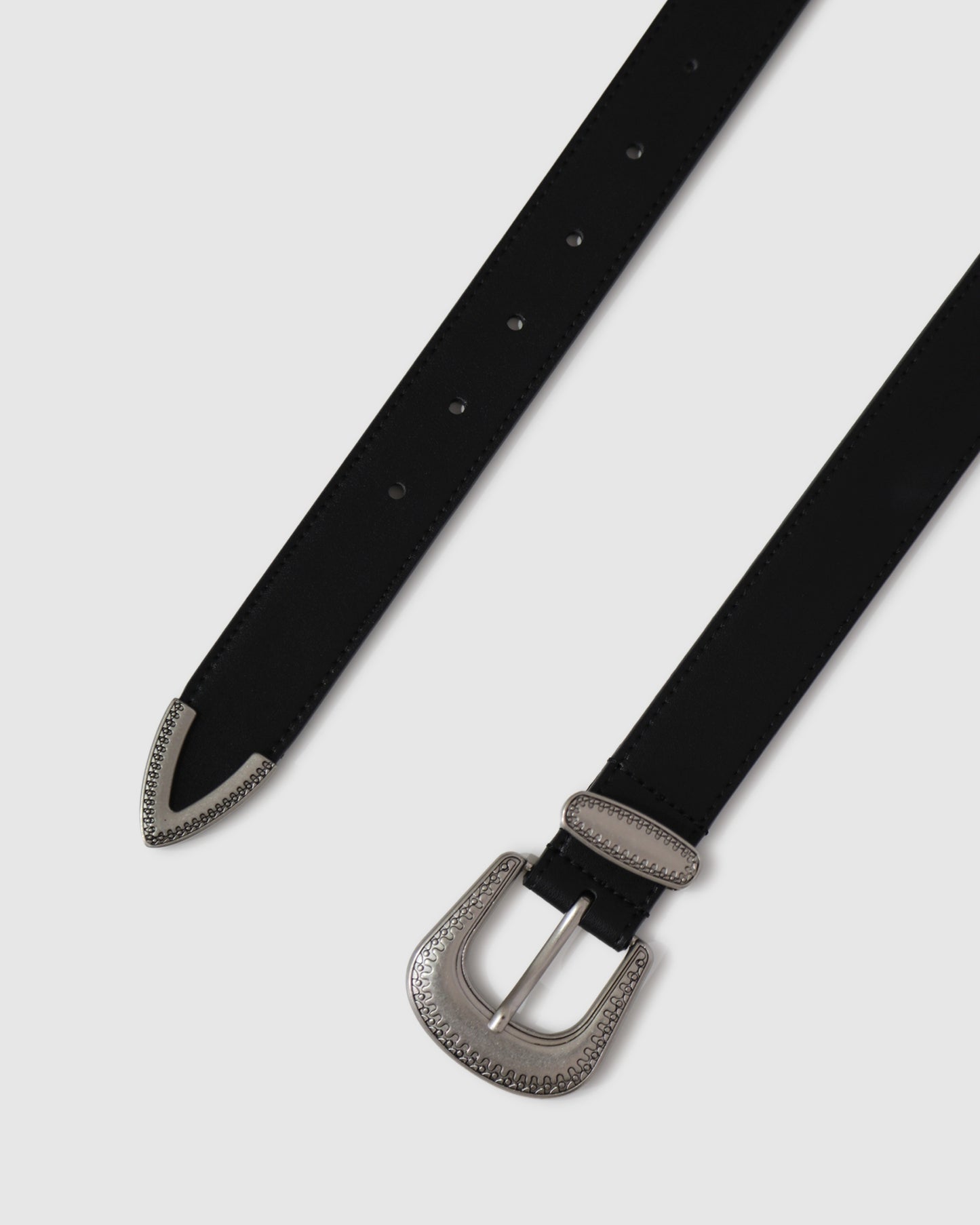 Reset Western Belt - Black