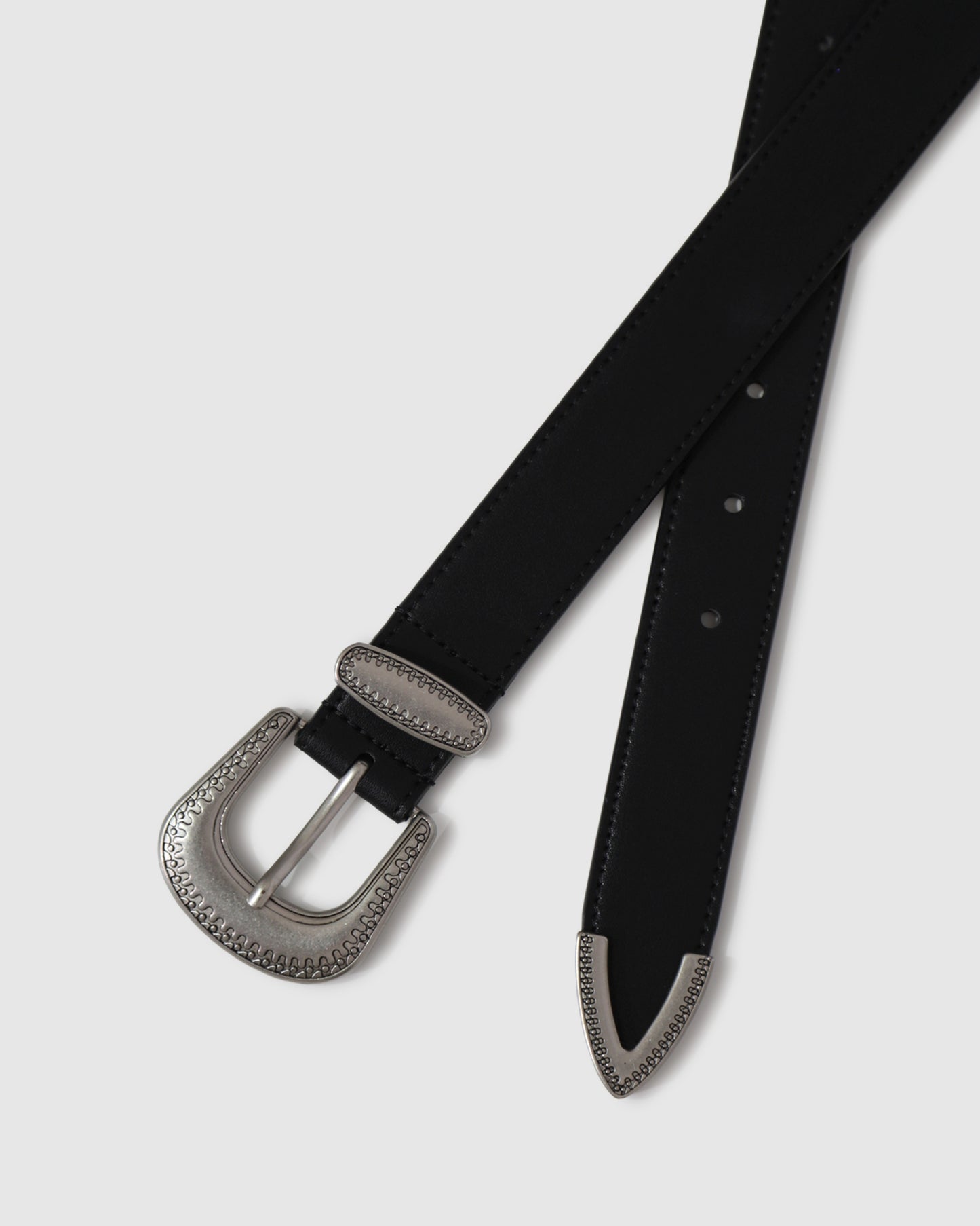 Reset Western Belt - Black