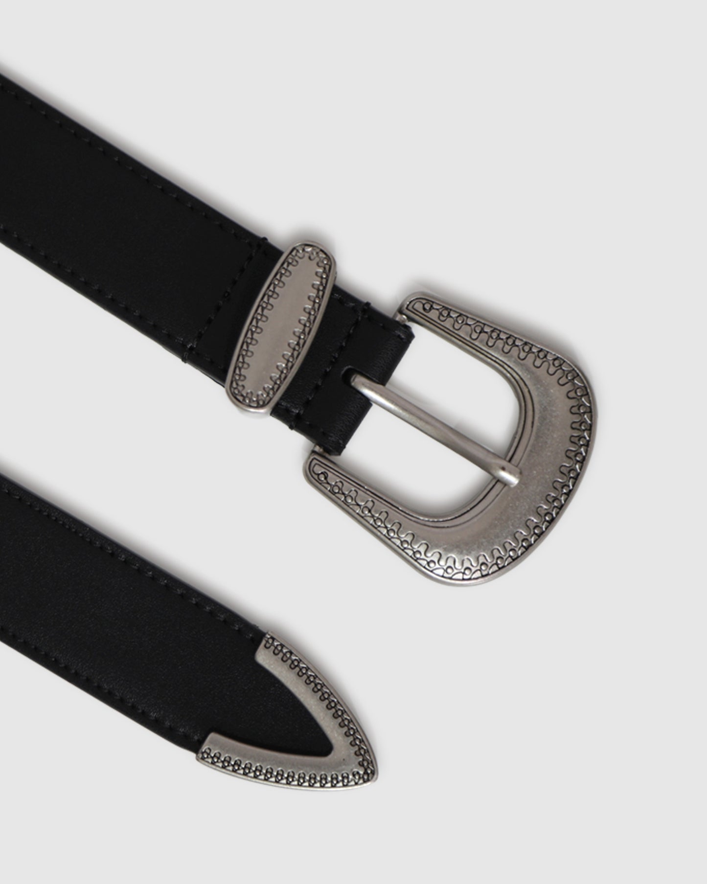 Reset Western Belt - Black