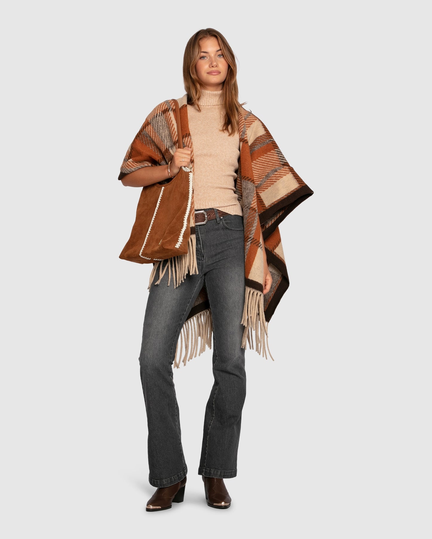 Worth The Wait Scarf - Caramel