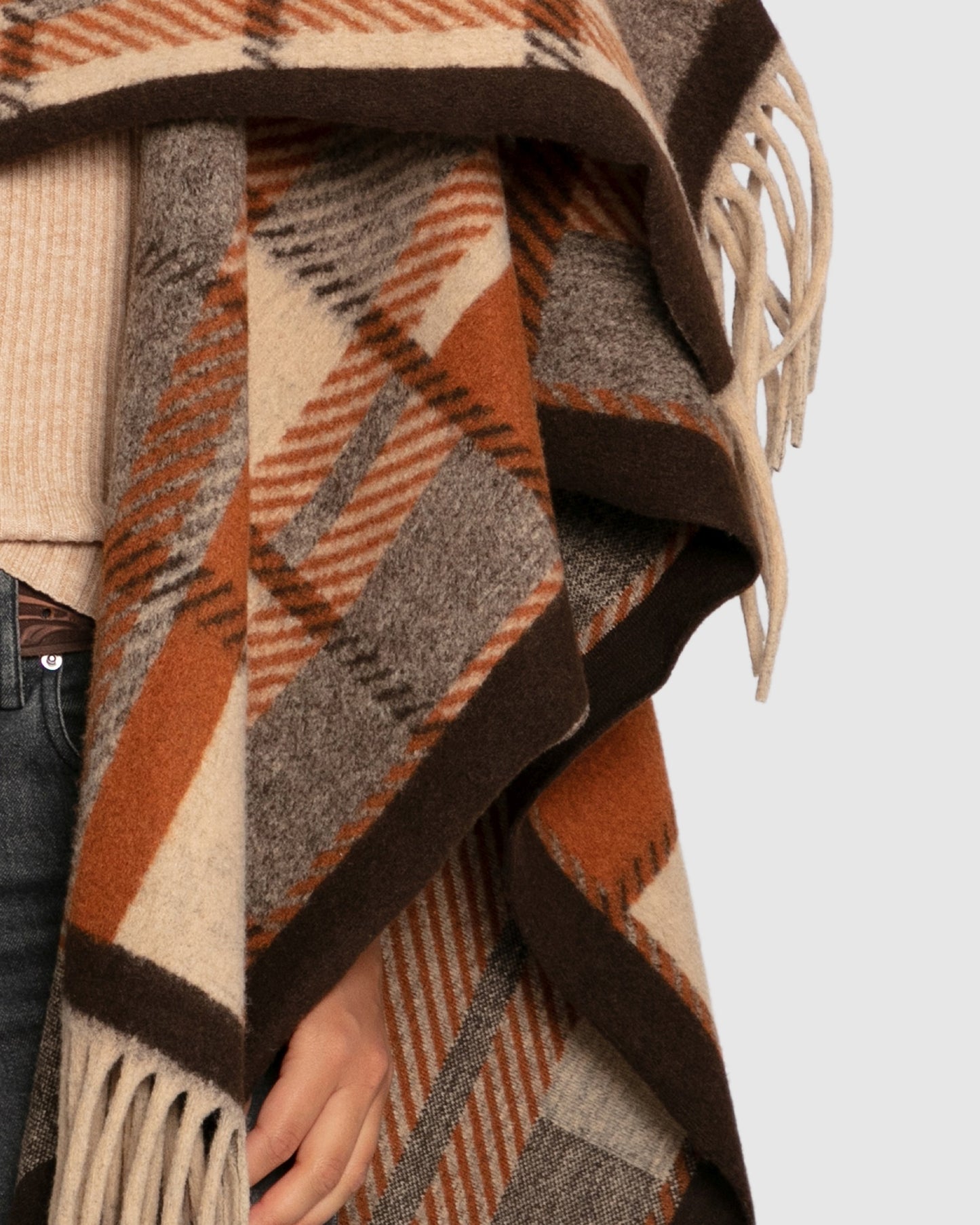 Worth The Wait Scarf - Caramel